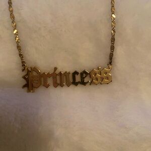 Gold Princess Necklace
